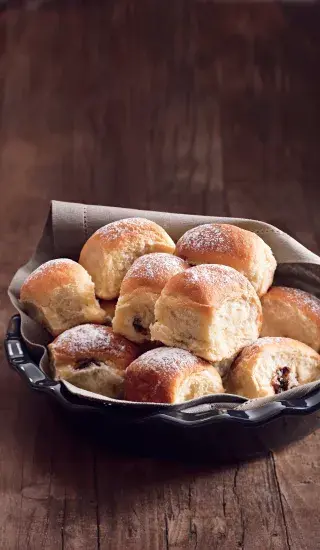 Maminčiny buchty s povidly