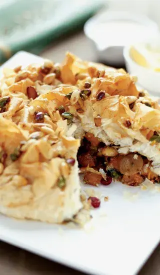 Marocký kořeněný koláč