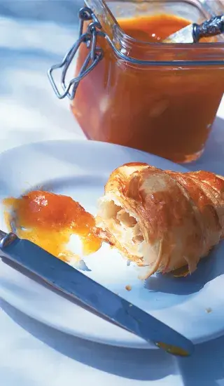 Domácí meruňkový džem z Burgundska