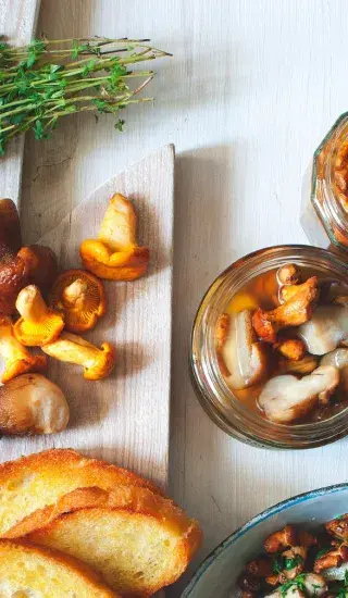 Houby ve vlastní štávě