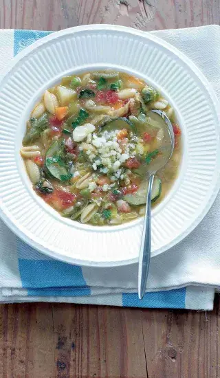 Minestrone s pancettou