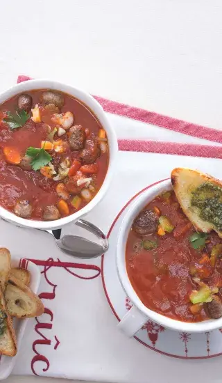 Polévka minestrone