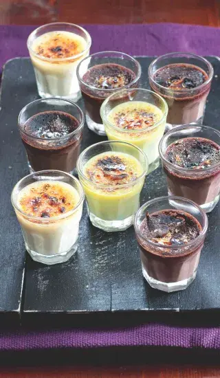 Mini crème brûlée