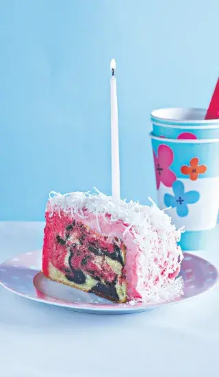 Jednoduchý narozeninový dort