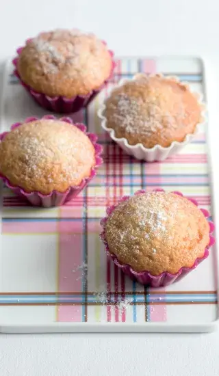 Muffiny se zakysanou smetanou