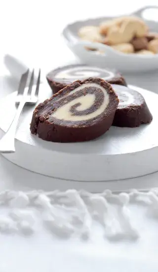 Nepečená roláda z esíček