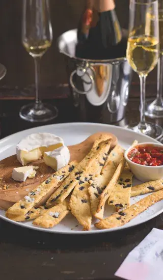 Olivovo-rozmarýnové krekry