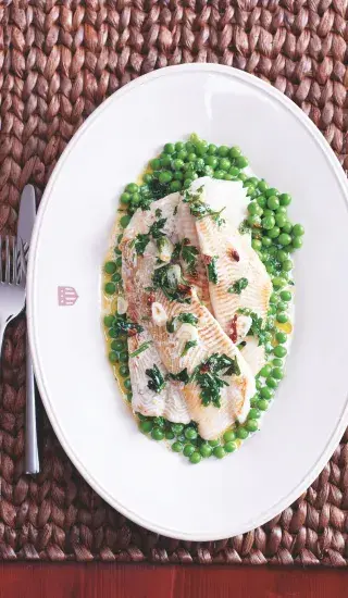 Ostrá krémová ryba