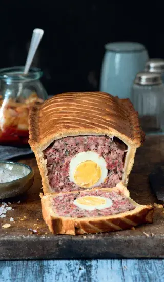 Páj s mletým masem a vejci