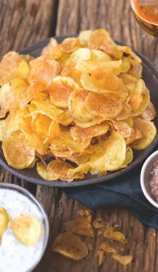 Smažené brambůrky