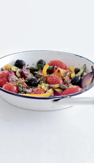 Pečená jižní zelenina