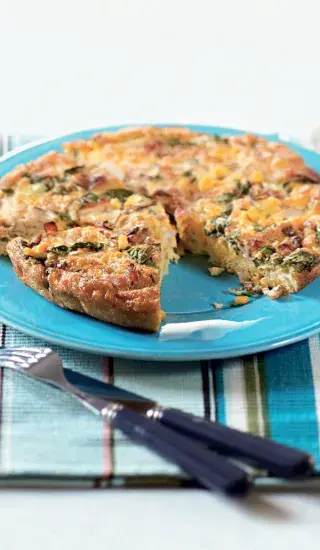 Pečená kuřecí omeleta