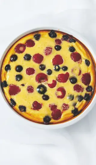 Pečené ovoce v jogurtu