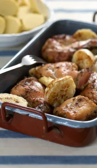 Králík na česneku