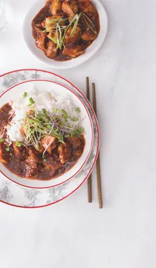 Pikantní čínské kuře