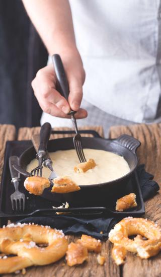 Pivní fondue