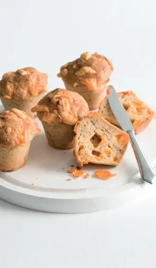 Pivní muffiny se sýrem