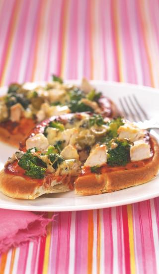 Pizza z pita chleba