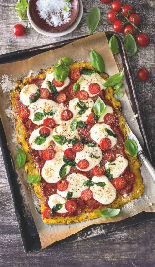 Pizza ze špagetové dýně