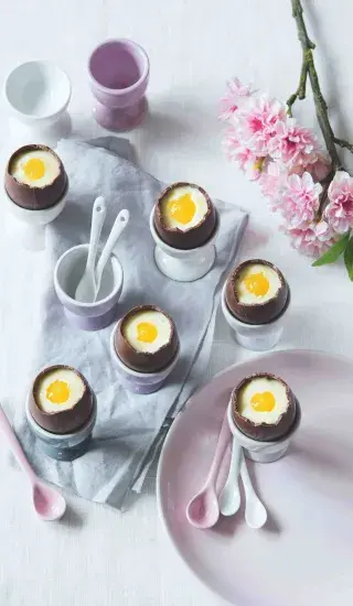 Plněná velikonoční vajíčka