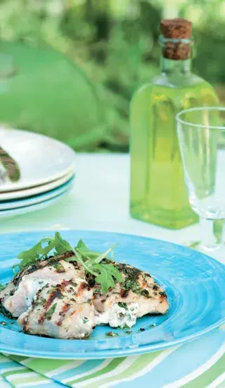 Plněná vepřová kotleta