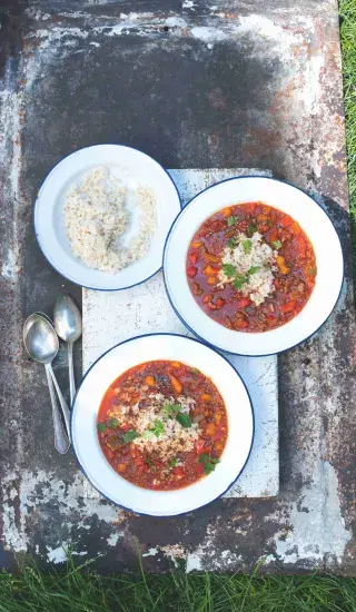 Plněné papriky jako polévka