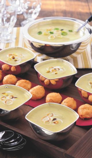 Polévka vichyssoise