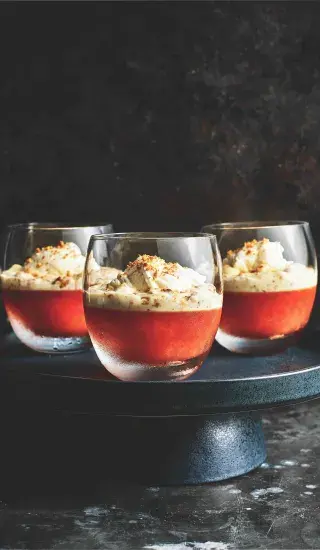 Pomerančové pohárky