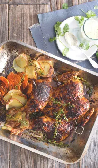 Portugalské paprikové kuře