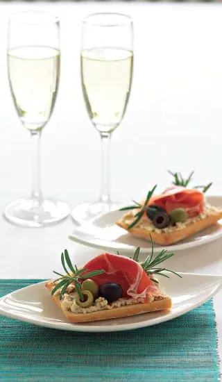 Pršutový chlebíček