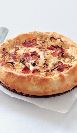 Quiche se slaninou