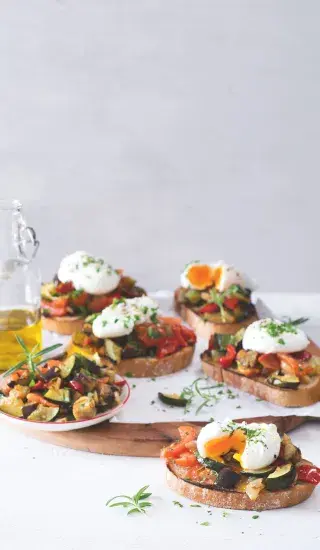 Ratatouille na toustech