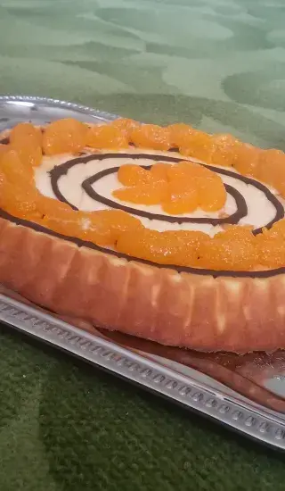 Citrónový cheesecake s mandarinkami a bílým jogurtem