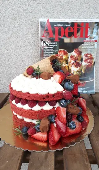 Narozeninový Red Velvet 