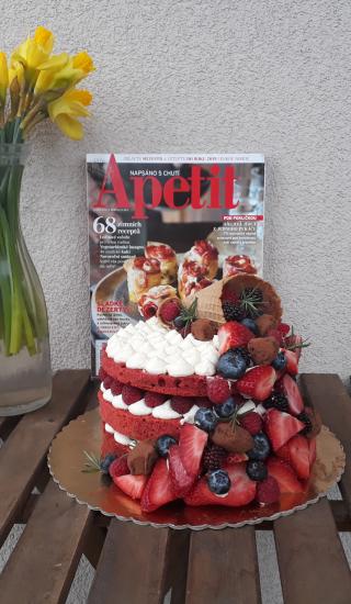 Narozeninový Red Velvet 