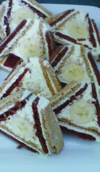 Nepečená tvarohová střecha