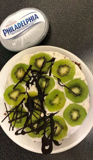 Kiwi cheesecake