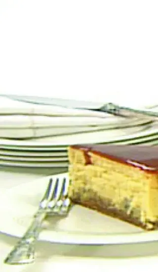 Banana Caramel Cheesecake