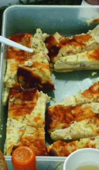 Variace na klasický quiche lorraine