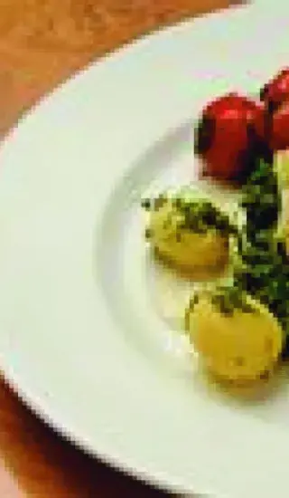 Pangasius na listovém špenátu se smetanou