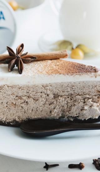 Chai spiced Cheesecake