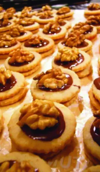 Ořechové koláčky