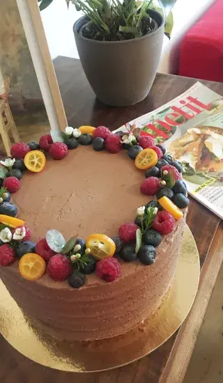 Čokoládový dort k 15. narozeninám Apetitu