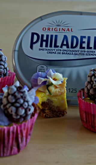 Cheesecakové cupcakes