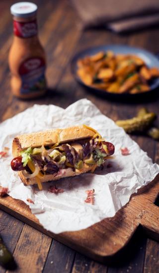Americký hot dog