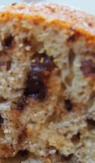 Banánová bábovka s čokoládou