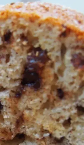 Banánová bábovka s čokoládou