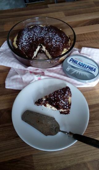 Cheesecake brownies