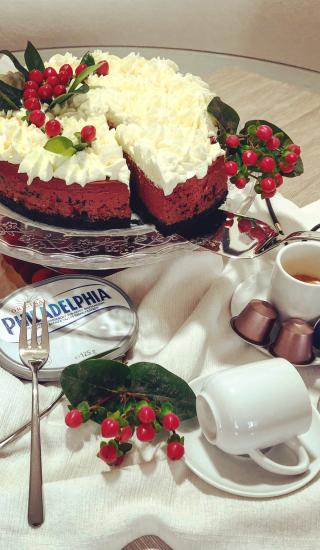 Redvelvet cheesecake