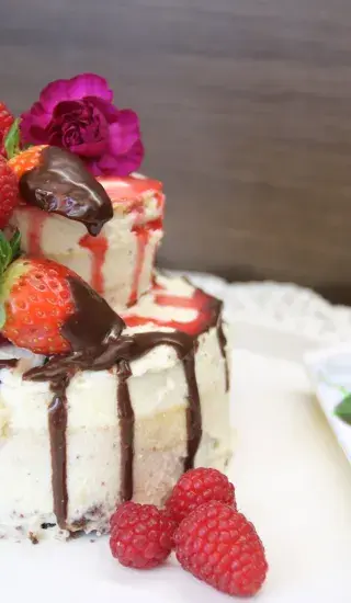 Čokoládovo-pomerančový dort 